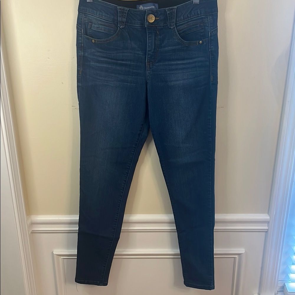 Democracy Women's Skinny Jeans - Dark Blue